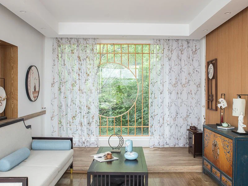 Doli FabricWindow Erik Çiçeği Baskı ile