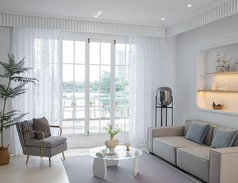 Çözgü Örme Katı Pencere Ekranı